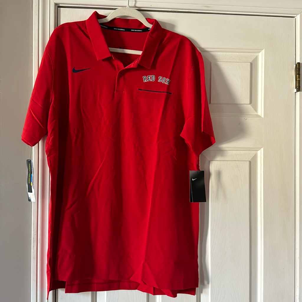 Brand New Nike Baseball Polo Shirt Men Xl